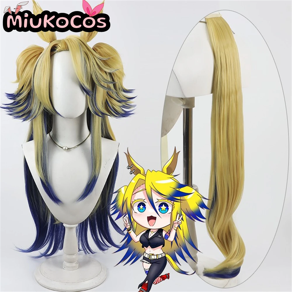 IN STOCK オベイユアマスター Obey Your Master Cosplay Wig With Ears and Tail MiukoCosplay Game Umamusume:Pretty Derby Cosplay