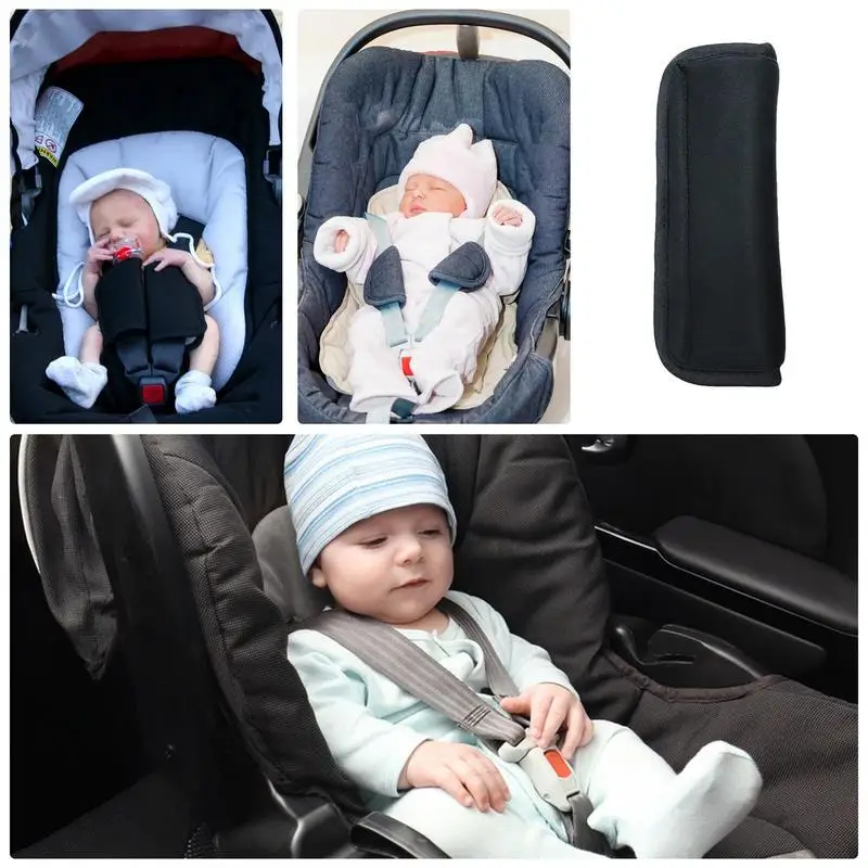 Stroller Strap Pads Soft Secure Car Seats Accessories Cushion Shoulder Cushion For Stroller Pad Covers For Boy And Girl