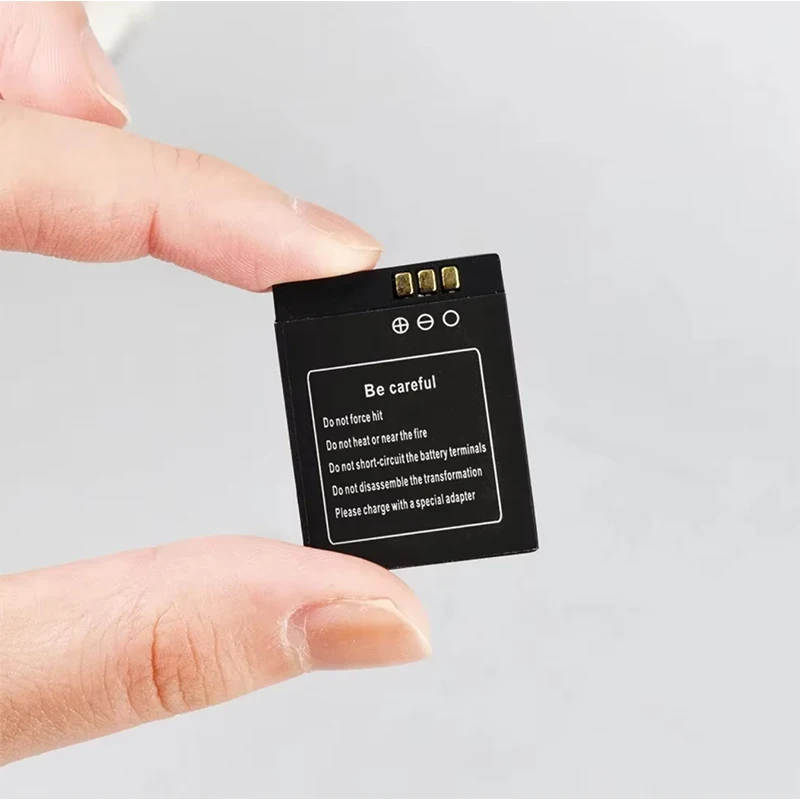 380mAh LQ-S1 3.7V Smartwatch Battery Rechargeable Li-ion Polymer Battery Replacement for DZ09 U8 A1 GT08 V8 Smart Watch