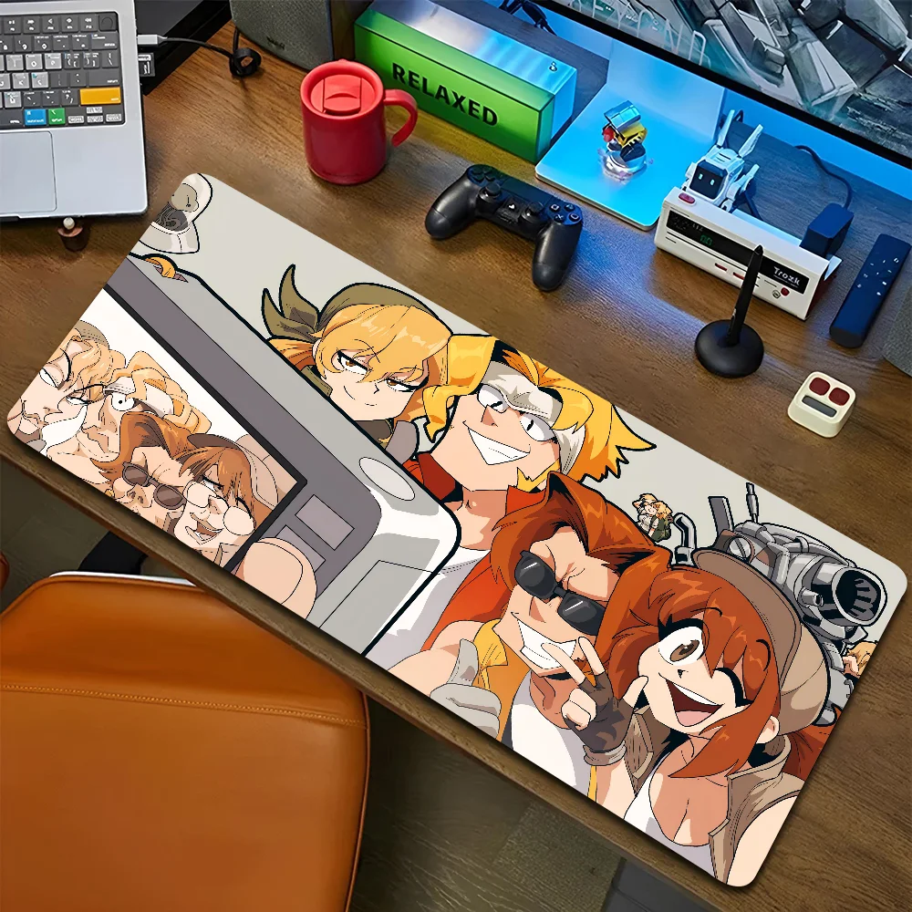 hot FPS game painting Metal Slug Non-slip Mouse Pad Suitable For Office Computers Laptops E-sports Game Desk Mats XXL Keyboard