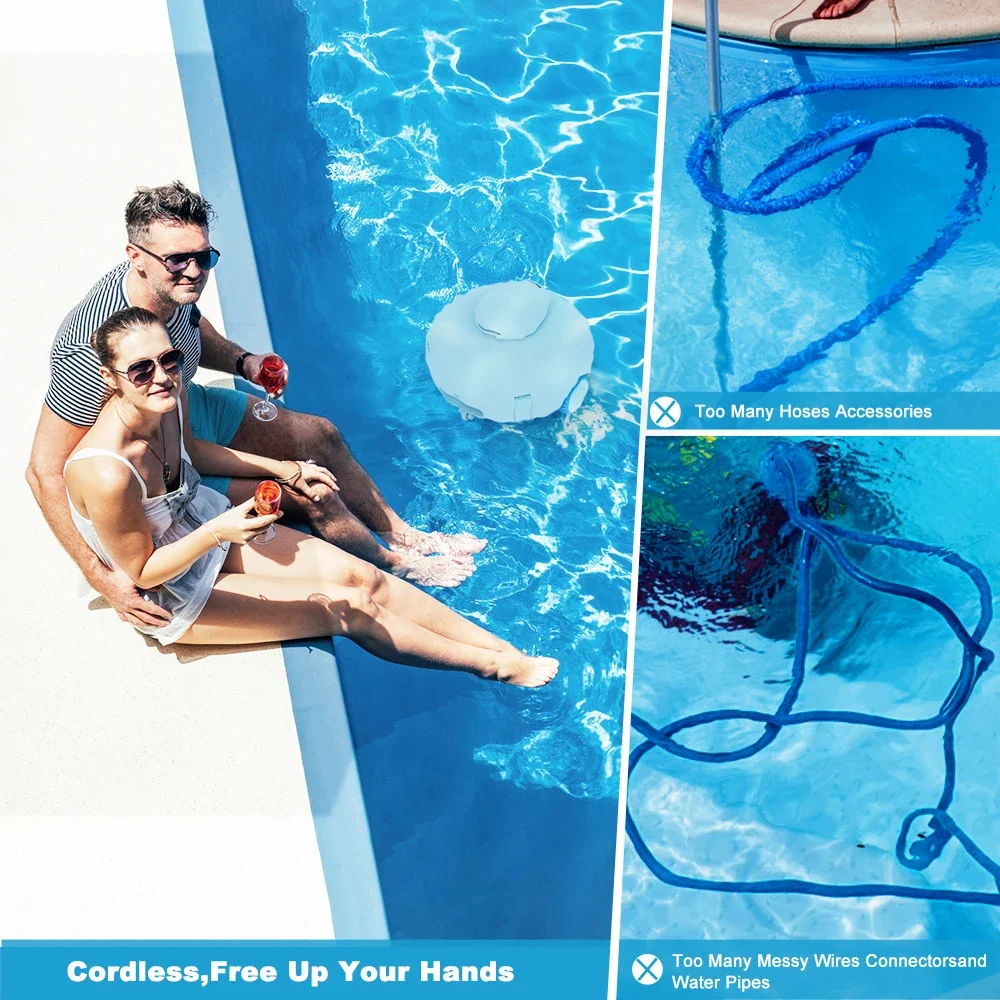 New arrival big discounts wholesale price pool water cleaning filtration robot vacuum cleaner swimming pool cleaning system