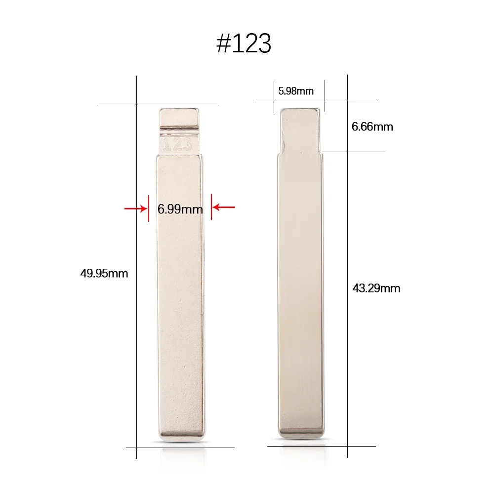 

10 шт./лот, модифицированный необрезанный откидной KD, дистанционный автомобильный ключ # 123 TOY2014 для новых моделей TOYOTA Corolla 2015, лезвие дистанционного ключа Levin KD