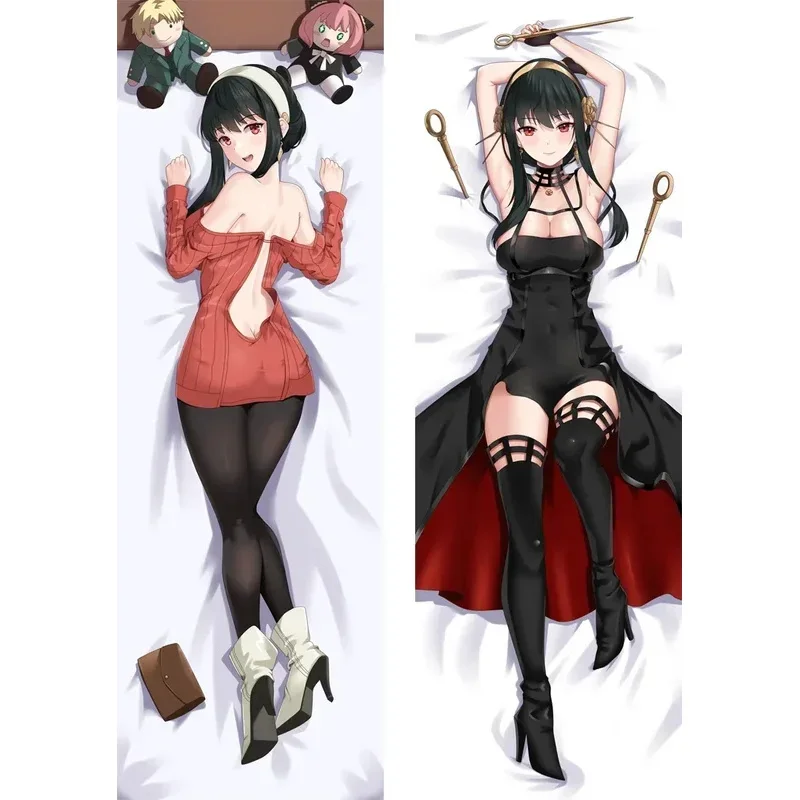CosplayAnime SPY×FAMILY Thorn Princess Yor Forger funda Dakimakura Otaku Waifu abrazando el cuerpo almohada con estampado de 2 caras Cov NM110