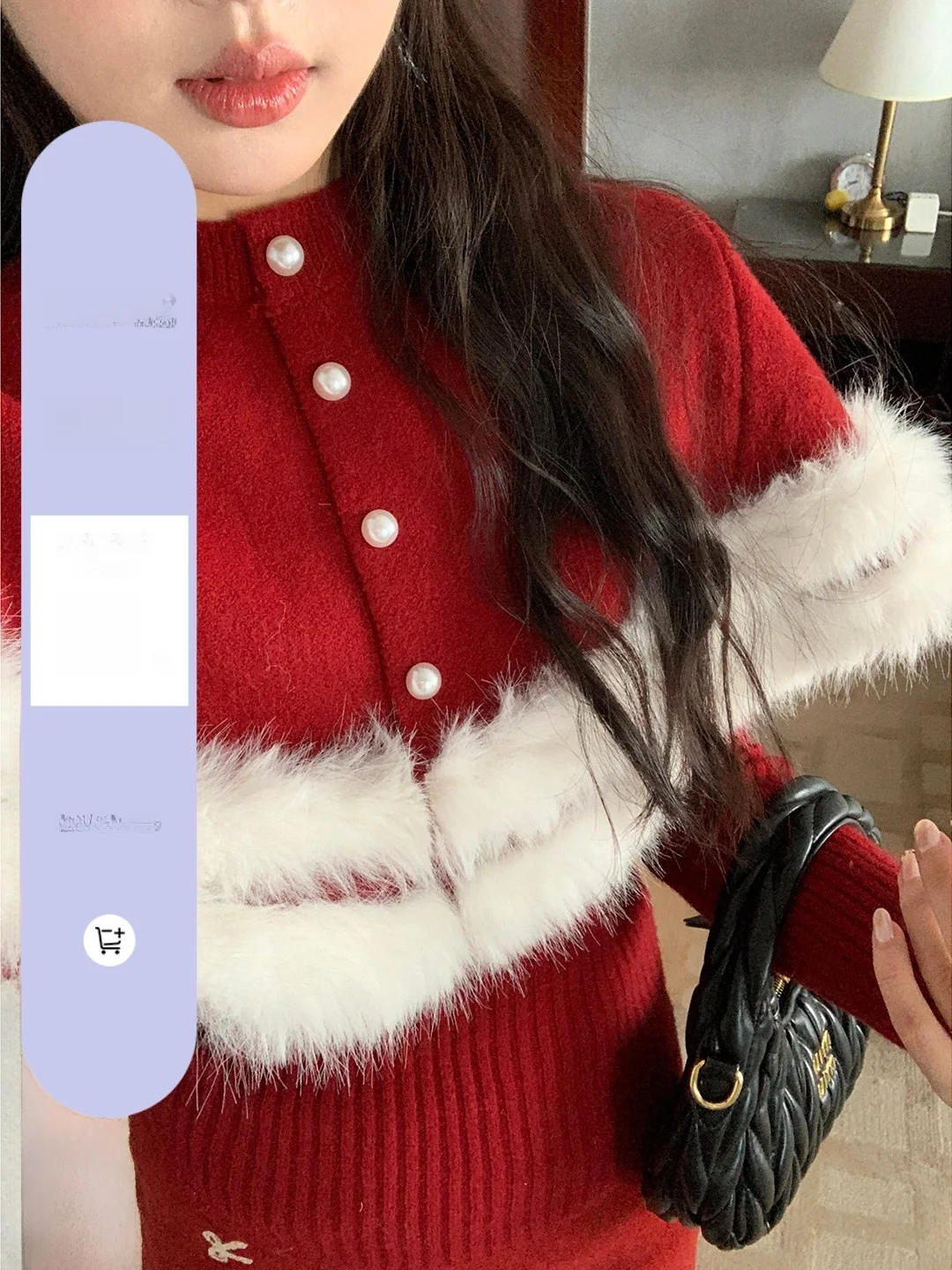 

Комплект из трикотажной кофты-халата и юбки Land Xiao Tu: корейский стиль, нежный, мягкий, молодежный, для женщин