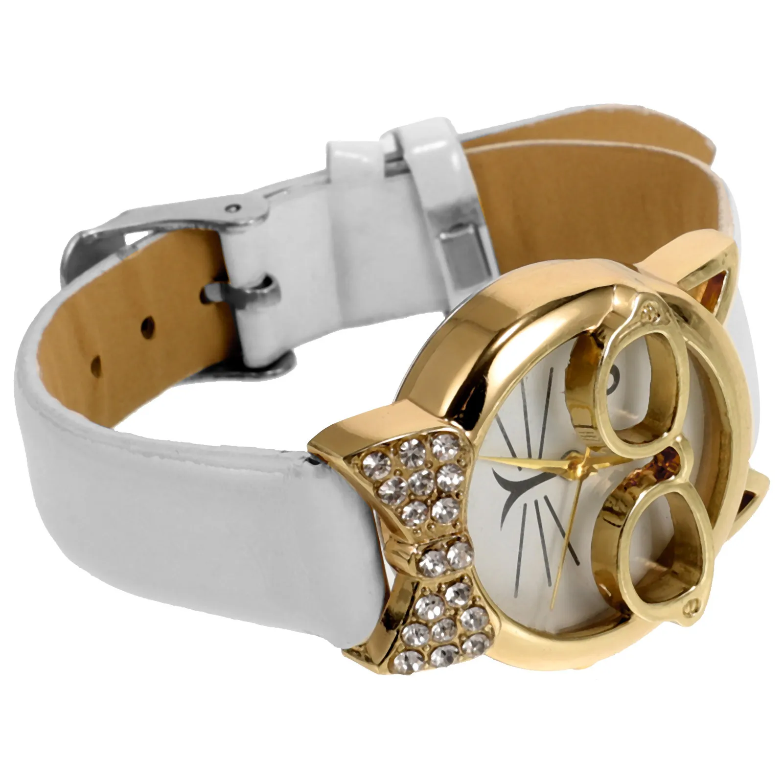 Наручные часы с изображением кота для женщин