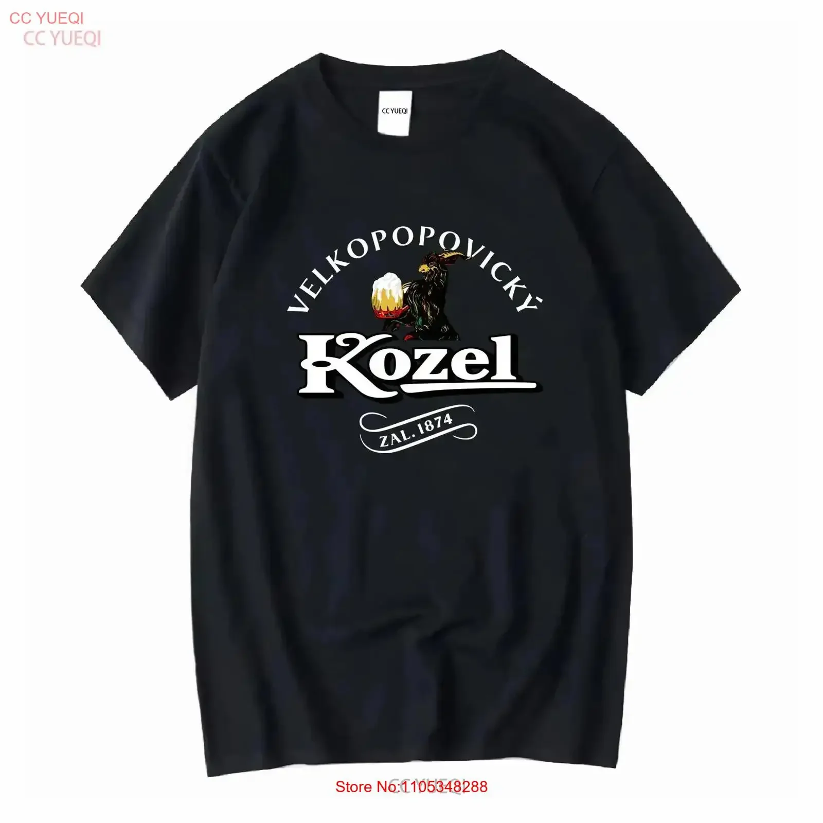 Vintage Kozel T-Shirt Größe Large Velkopoppvicky Washed Stretched Streetwear Lässige Designerkleidung Bequeme Vintage-Kleidung Washed
