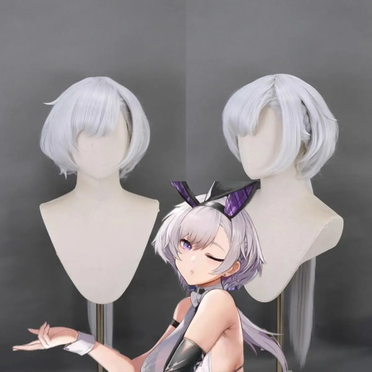 

Handmade Cosplay Wigs for Azur Lane USS Reno