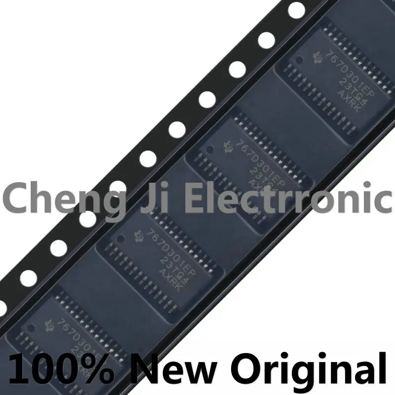 

2PCS TPS767D301MPWPREP、code 767D301EP、HTSSOP-28 Linear regulator chip