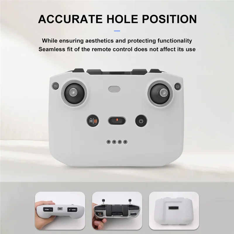 -ESTR غطاء وحدة التحكم عن بعد المقاوم للصدمات لـ RC-N1/N2/N3 لـ DJI FLIP/AIR 3S/NEO أسود