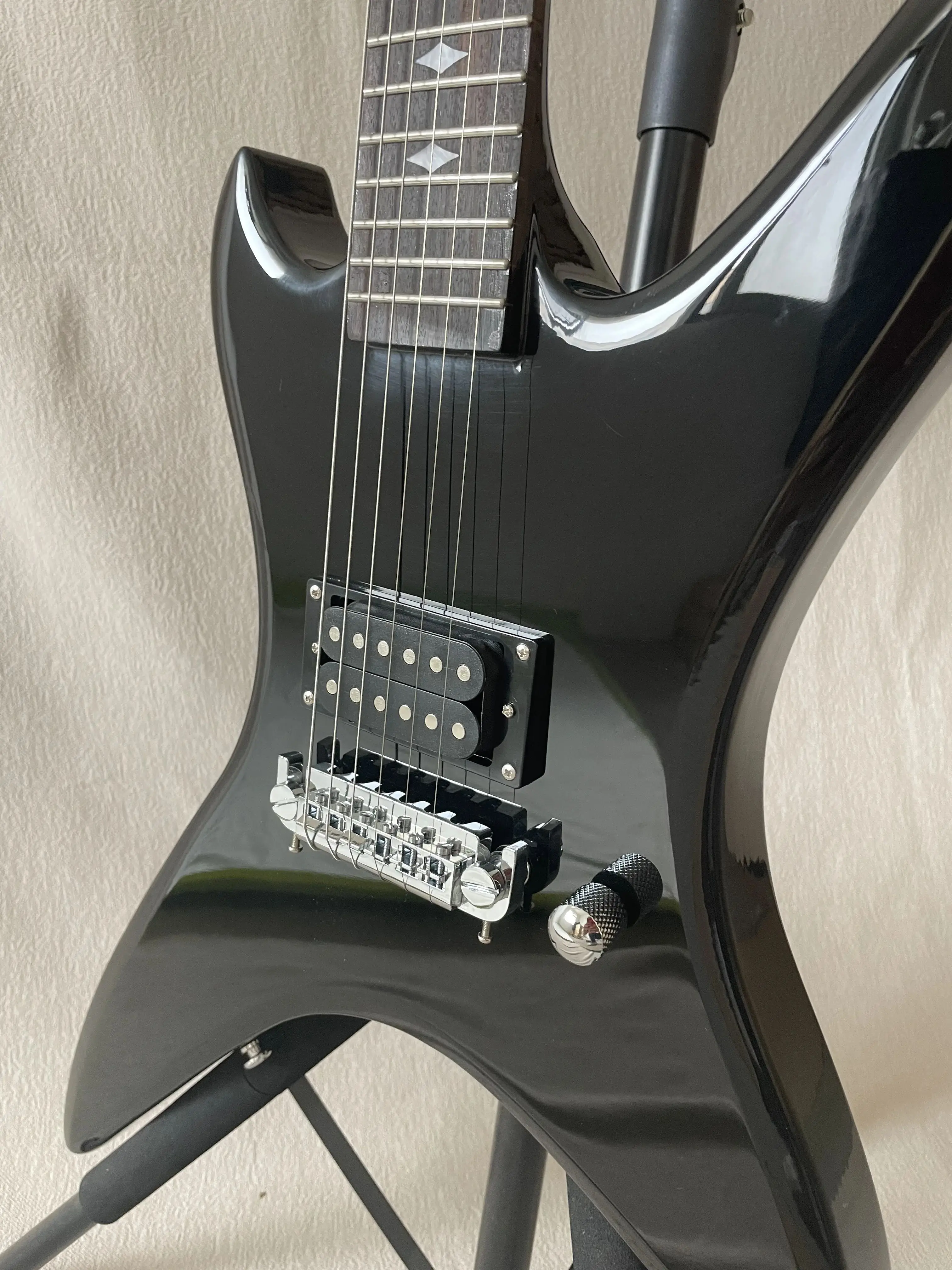 Custom BC Rich Guitar Stealth Black