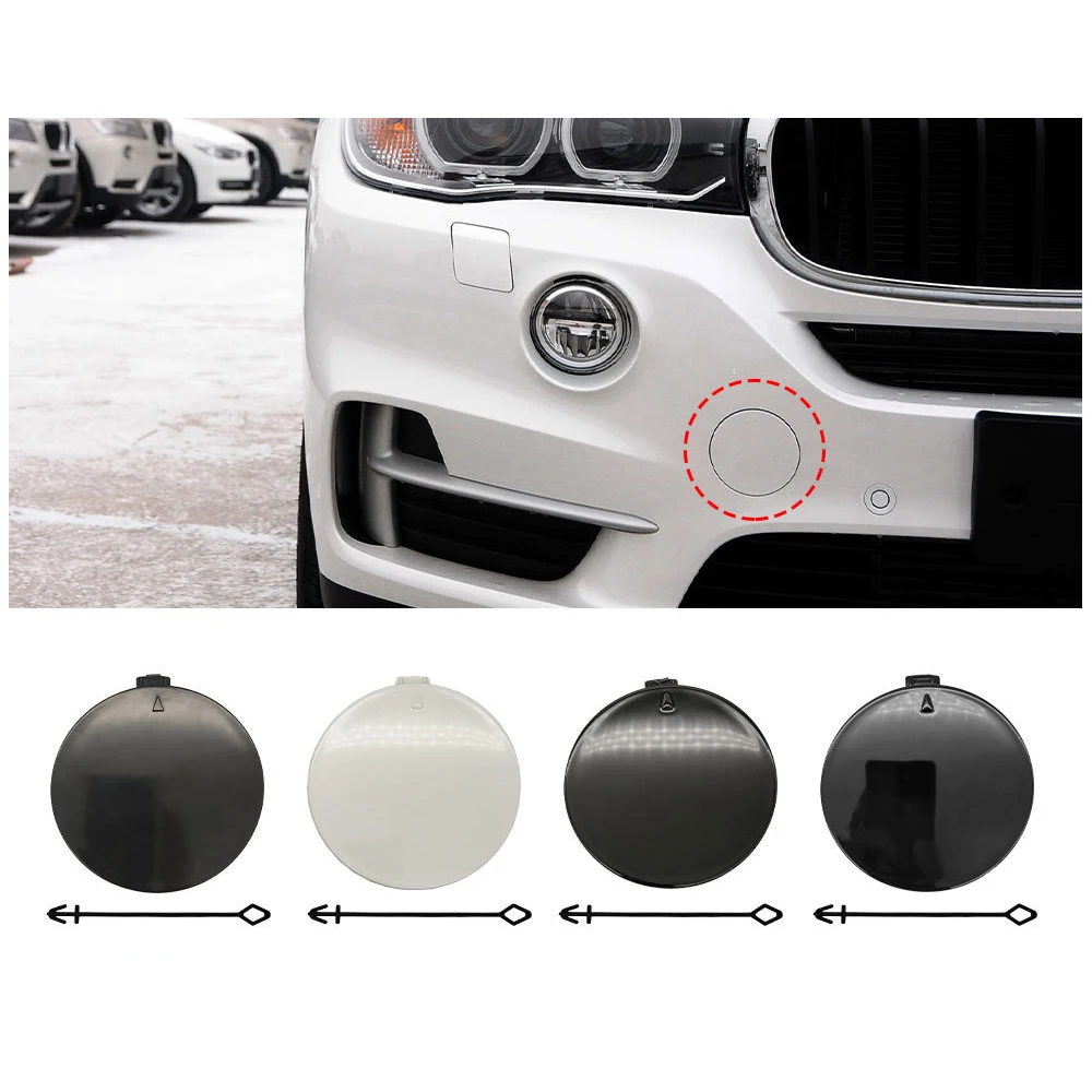 For BMW X5 Front Bumper Towing Hook Hole Cover F15 Front Bumper Trailer Cover 51117378591 2013-2018