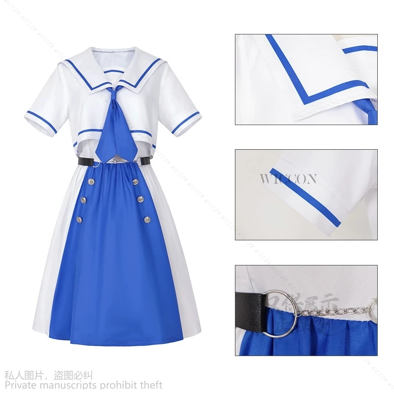 Anime Game Project Sekai Colorful Stage Mochizuki Honami Cosplay Tenma Saki Hinomori Shiho Cosplay PJSK Costume Wig Dress Lolita