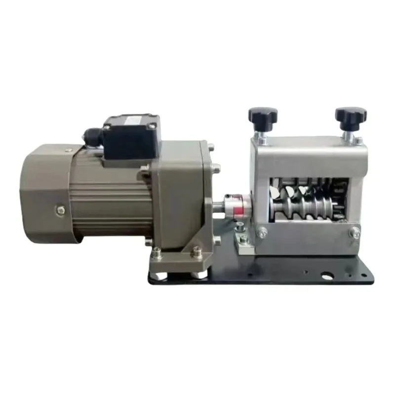 Automatic Copper Wire Stripping Machine Small Electric Cable Peeling Tool Full Auto Scrap Wire Peeler Compact Desktop Stripper