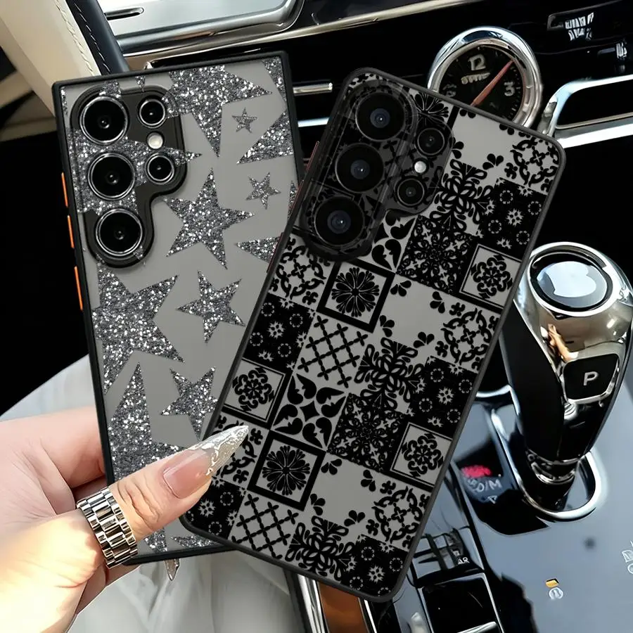 Carpet Patterns Case for Samsung Galaxy S26 S24 Plus S21 S25 Ultra S20 FE Note 20 Ultra 10+ S22 S23 FE Funda Back Phone Cover