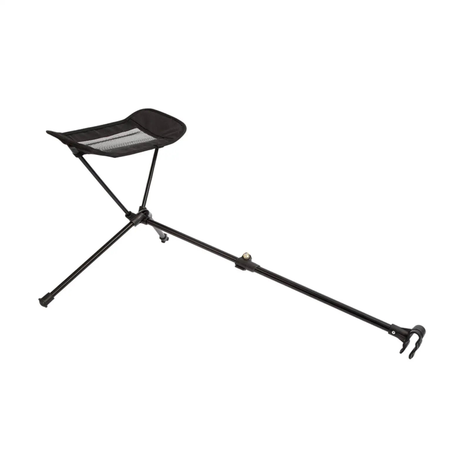 Camping Foot Rest Leg Rest Chair Foldable Compact Footrest Stool Attachment for Travel Beach Hiking Gardening Backpacking