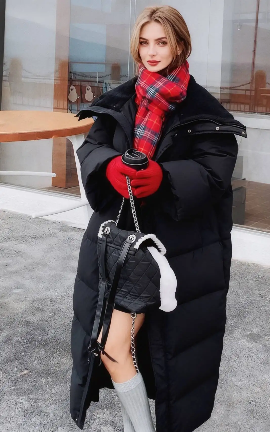 Parkas Womens Y2K Fall Woolen Single-Breasted Trimming Turndown Collar Pleated Maxi Layered Uniform Retro Timeless Graceful 2025