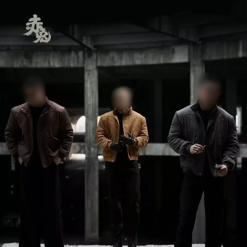 

Утепленное замшевое пальто с широкими плечами в американском стиле MPA, зимняя лимитированная серия, с воротником-стойкой, ветрозащитное, хлопковое