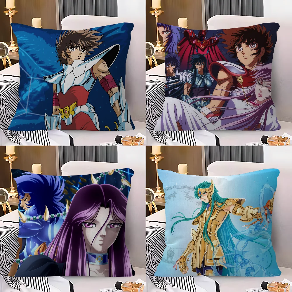 

Saint Seiya Personalized Pillow Cover Kids Bedroom Wild Party Decor Pillowcase kid Birthday shower Gift