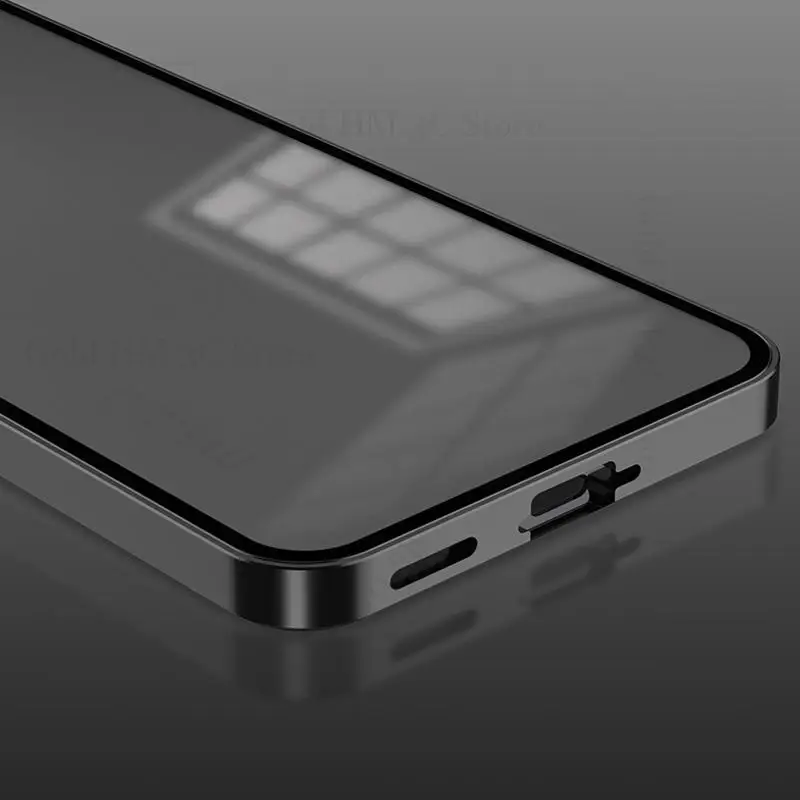 For Meizu 21 20 Pro Tempered Glass Phone Case For Meizu 20 Infinity Aluminium Alloy Bumper Magnet Cover For MEIZU 21 Pro Funda