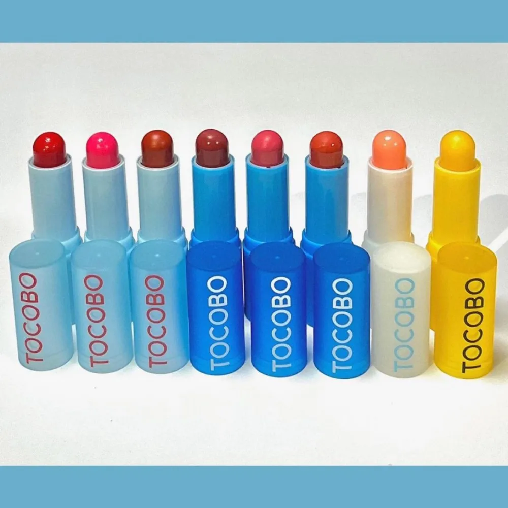 ลิปบาล์มกันแดดสูตรสดชื่น บำรุงริมฝีปาก พร้อมกระจกในตัว SPF50 ป้องกันรังสีอัลตราไวโอเลต เครื่องสำอางเกาหลี