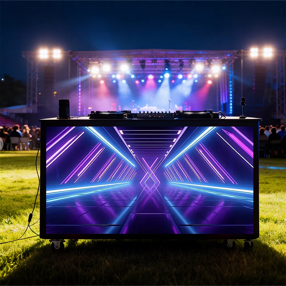 Layar LED Portabel untuk DJ Bo - Dj Stand Table Foldable ulasan dan harga