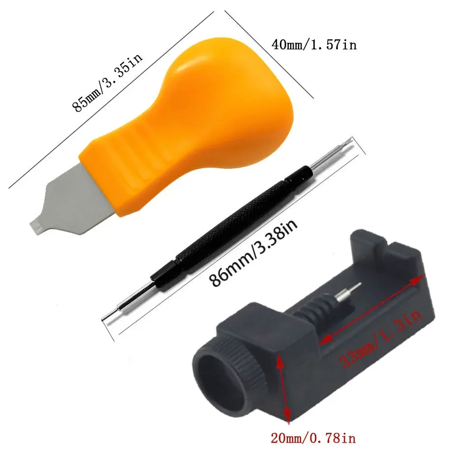 2-piece/3-piece Watch Repair Tool Set/watch Strap Installation and Removal Tool/battery Replacement and Case Back Opening Tool