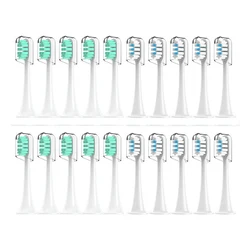 Electric Toothbrush Heads For Xiaomi Mijia T300/T500/T700 Replaceable Refill Nozzles Tooth Brush Heads with Anti-Dust Caps