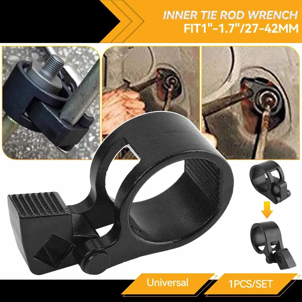 

Car Inner Tie Rod Remover Wrench Tool 27-42mm 1/2"Square Drive Steering Rods Rack Pinion Removal Tool For Automotive Accessories