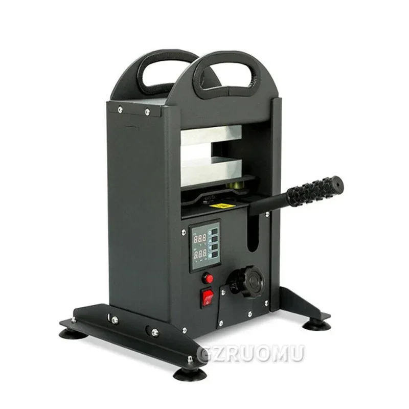 Hydraulic Rosin Press Machine 5ton Rosin Heat Press 6X15cm Dual Heated Plates Portable Oil Wax Extraction Tool