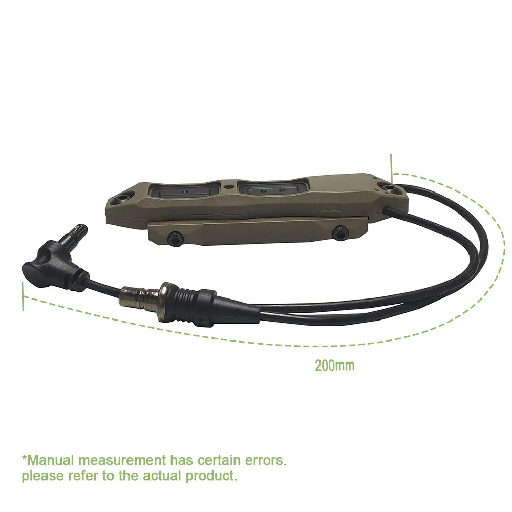 Interruptor táctico de control remoto dual para luz táctica - imagen 4