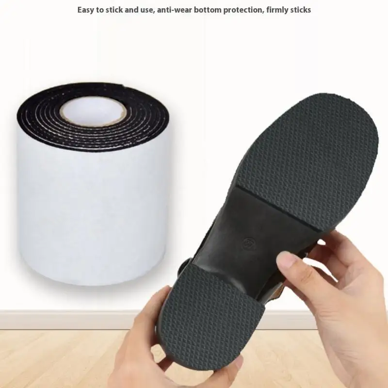 

2 Rolls Wear Resistant Self Adhesive Stickers Protective Paster EVA Shoe Sole Anti Slip Stickers High Heels Anti Damage Patch