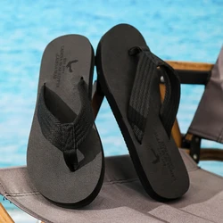 PARZIVAL Summer Fashion Flip Flop Men Non-Slip Outdoor Beach Flip Flops Braided Shoelaces Flat Casual Slippers Chinelo Masculino