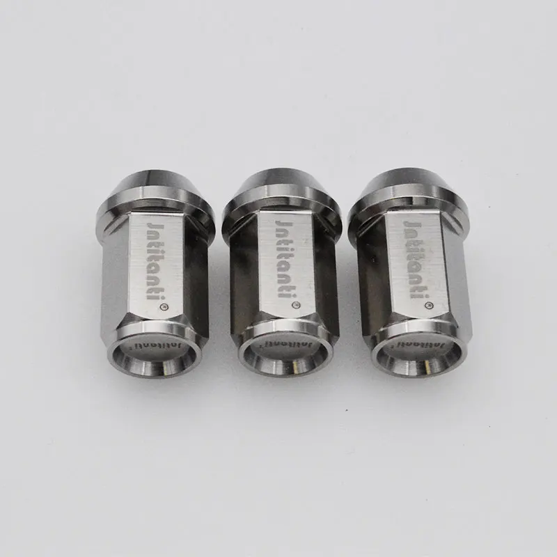 Jntitanti 10.9 grade Ti-6Al-4V closed end Titanium lug nuts wheel nuts M12*1.5*35mm for Toyoto,Mazda,Honda,Acura,Scion,Lexus