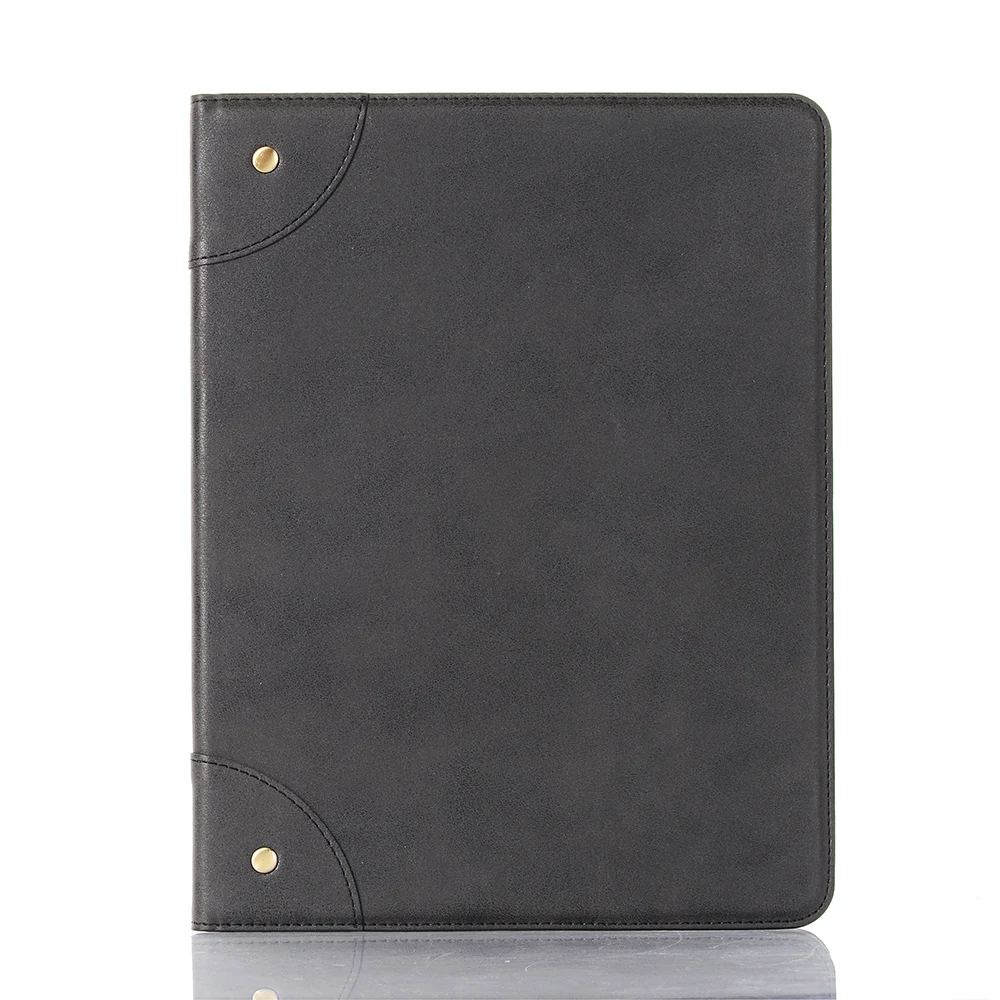 

Premium Vintage Leather Tablet Protective Case with Card Clip for iPad 9.7 10.2 11 12.9 inch Air 5 4 Mini 6 5 4 3 2 1 iPad cover