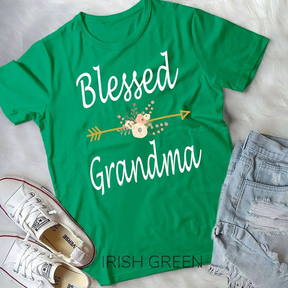 Blessed Grandma Shirt Thanksgiving Christmas Gifts Cute T-Shirt Unisex T-shirt