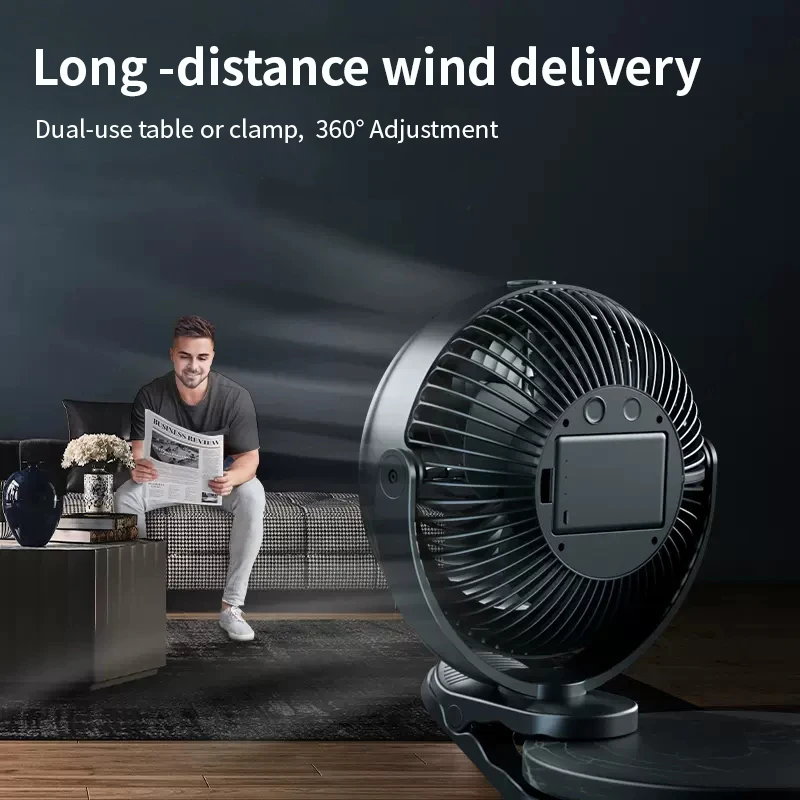 Usb Desk Camping Clip Fan Rechargeable Fan Portable Mini Aire Cooler Humidifier Ventilador Portatil Home Ceiling Fan Power Bank