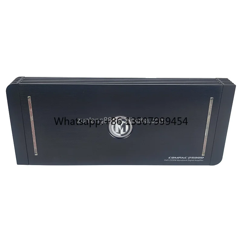 Monoblock Car Subwoofer Bass Amplifier RMS 2500W Linkable Mono Block Car Amplifier Class D Aluminum OEM Car Audio System 10-15V
