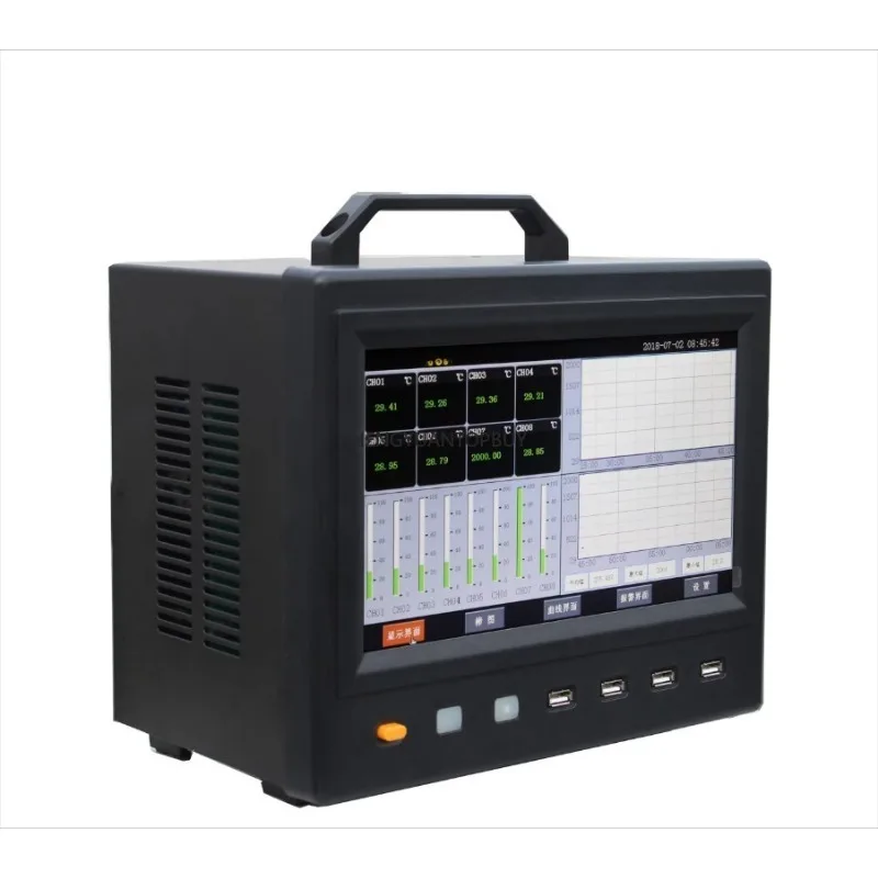 Temperature  Multi-channel Temperature Tester Paperless Data Logger