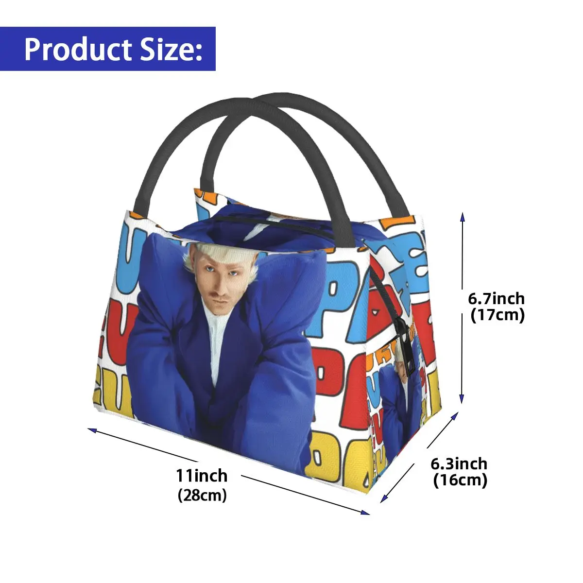 Joost Klein Europapa Portable insulation bag for Cooler Thermal Food Office Pinic Container