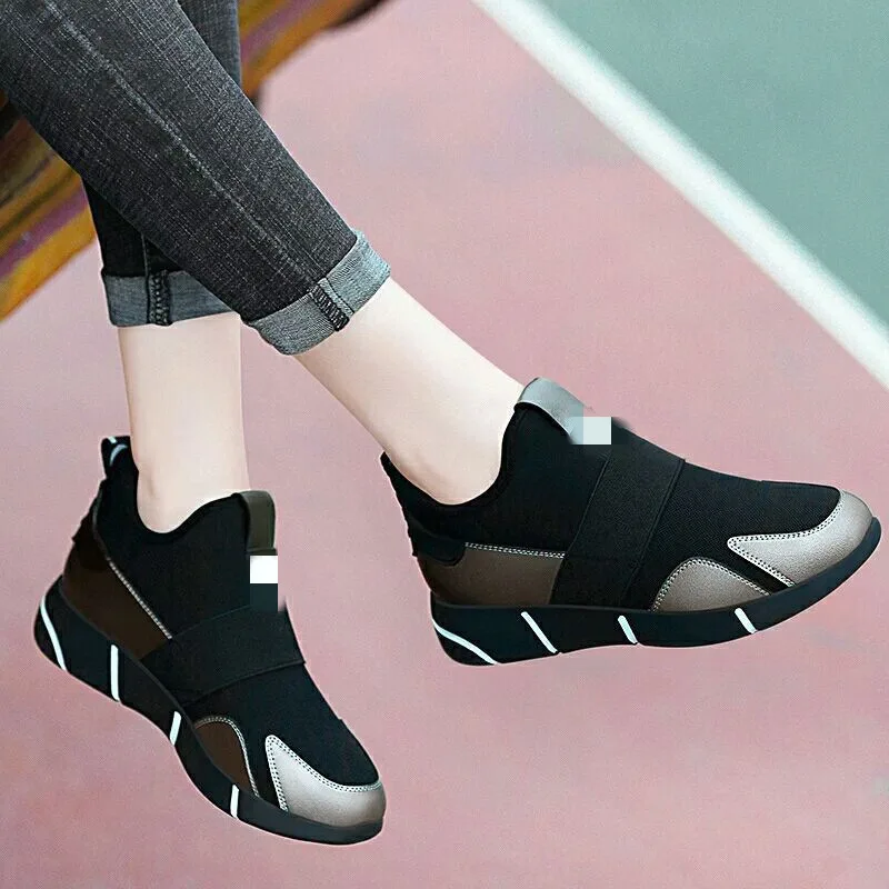 

Women's Leisure Brand Tourism Shoes 2022 New Autumn Korean Edition Durable/Non slip Flat Bottom Deep Mouth Round Head Sneakers