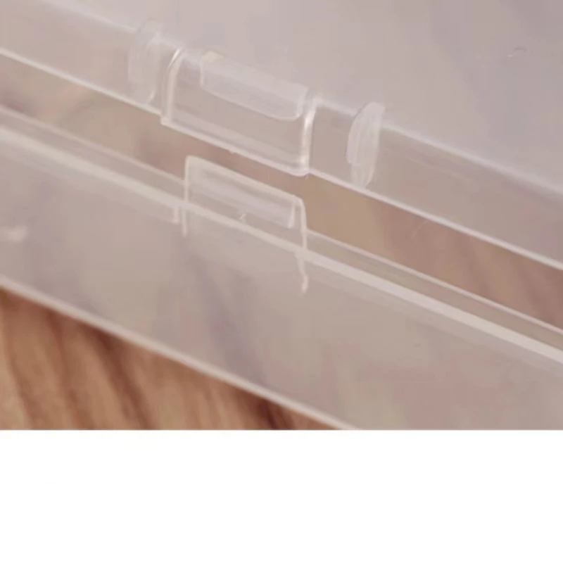 Square Plastic Small Box Transparent Storage Box Dustproof with Lid Jewellery Earring Ring Small Jewellery Storage Boxes