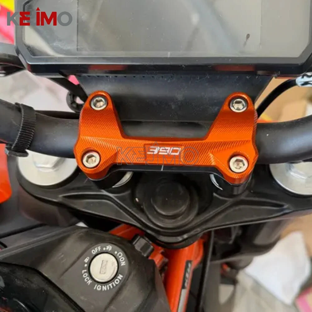 

For KTM DUKE 125 200 390 Duke 2006 - 2022 2023 DUKE390 DUKE125 DUKE200 duke Motorcycle Aluninum Handlebar Risers Top Cover Clamp