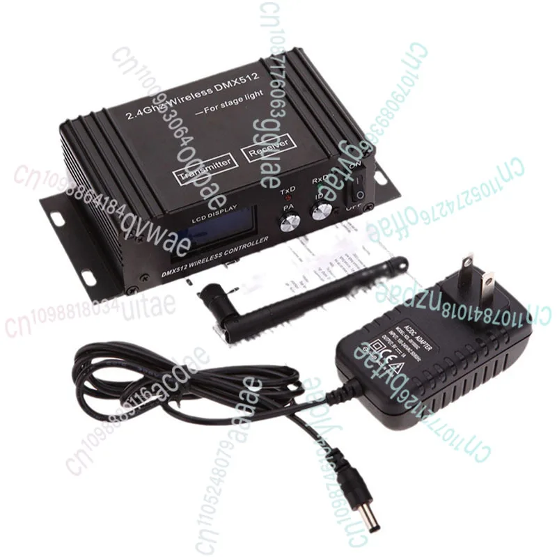 

Универсальный беспроводной сценический приемник освещения с контроллером ЖК-дисплея Передатчик DMX512 для управления освещением