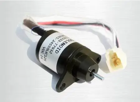 12V 24V Car Fuel Shutdown Stop Solenoid Valve for Hyundai Daewoo Komatsu For 4TNV98 4TNV94 Yanmar 11923377932 1503ES-12S5SUC12S