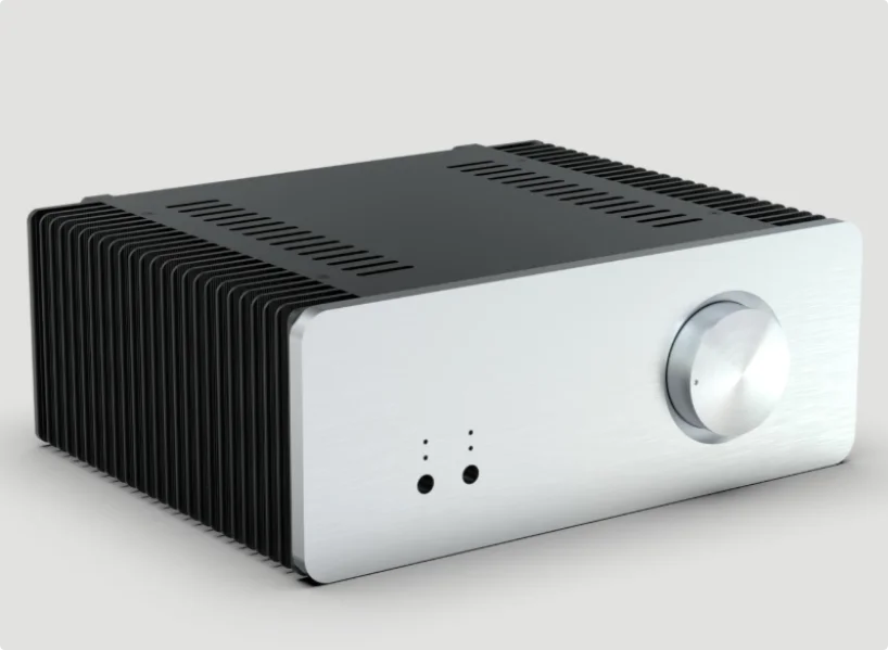 A/ (263*98*221mm）All aluminum amplifier chassis /Headphone Amp Case/ Preamp & Power Amp Chassis/ AMP Enclosure DIY box