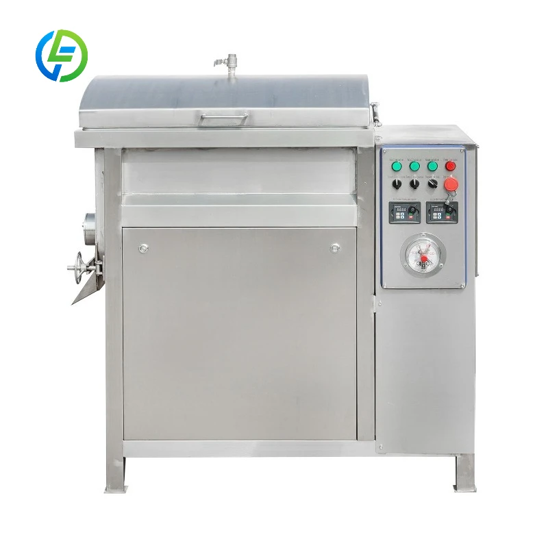 FL Customized Vacuum Meat Mixer Machine for Pork Beef Cabbage Chive Stuffing Mixing