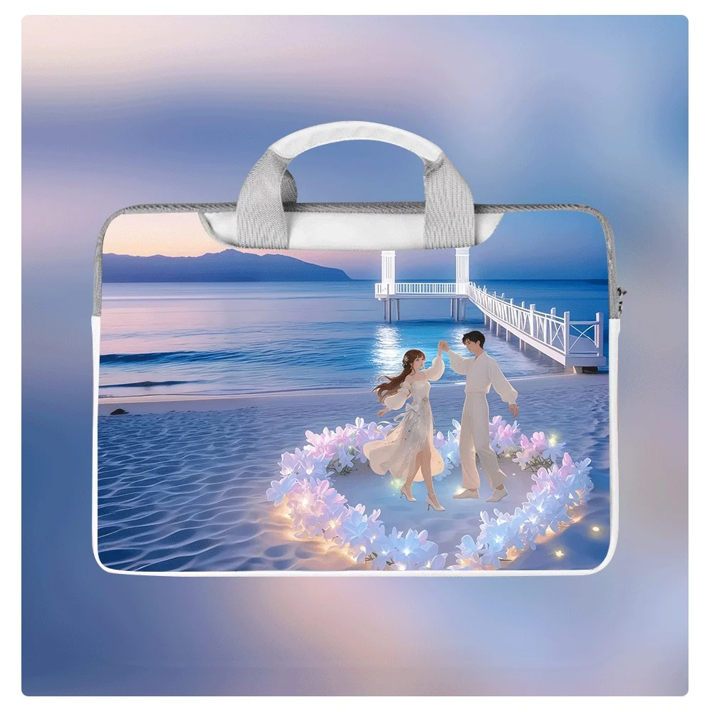 

Love Computer Bag Protective Case 12 13 14 15 16 Inch Protective Case for Apple MacBook Pro Air Huawei MateBook D14 D15 Gift