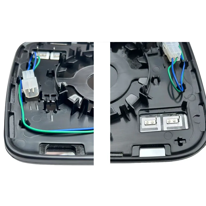 for Dodge Durango Jeep Grand Cherokee 2011~2021 Rearview Heating Mirror With Blind Spot Car AccessoriesDoor Wing Mirror Glass