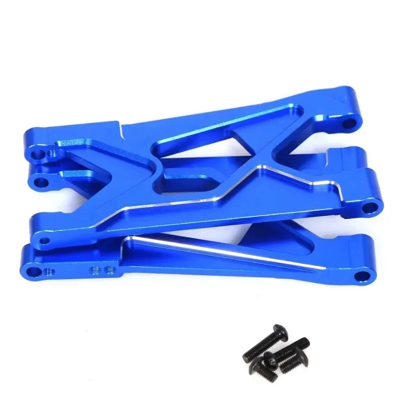 Braço inferior traseiro de liga de alumínio para ARRMA 1/10 GORGON 4X2 2WD Gorgon Monster Truck RC Peças de atualização