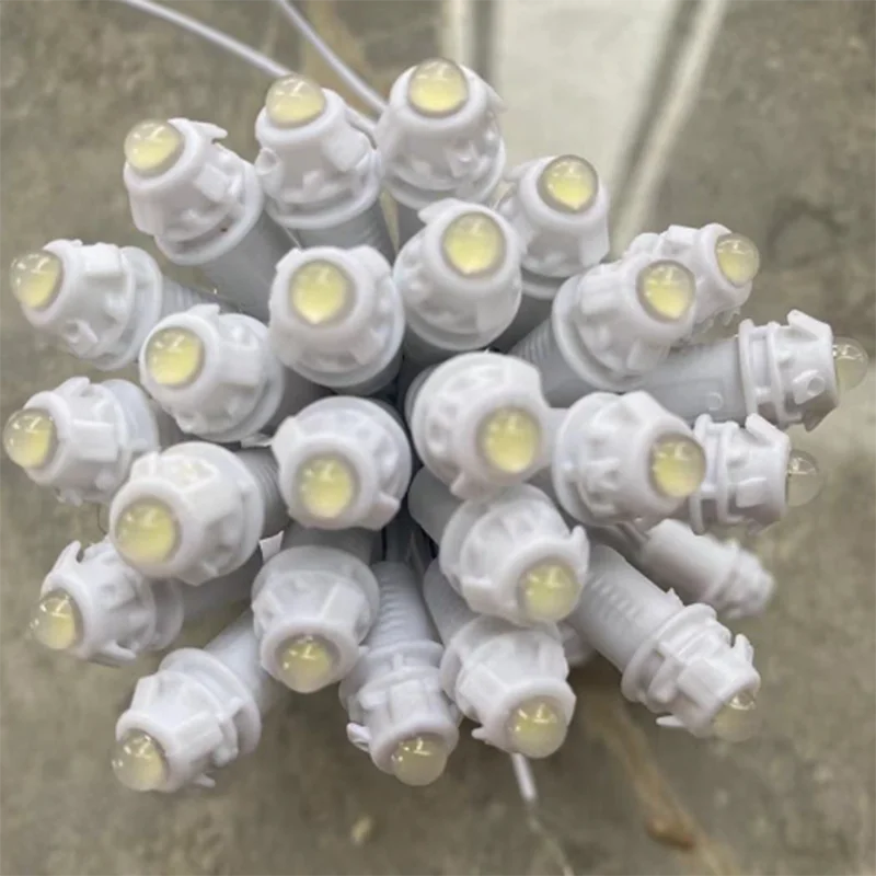 

New 9MM IP67 Led Pixel Modules 12V 7Color Led Light String Led Point Lighting Advertisement Display For Festival Decorations